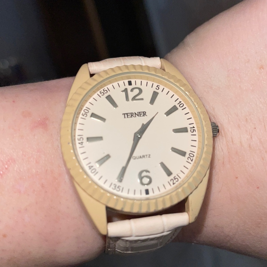 Terner Beige Color Watch Vintage Cute One Size Fits All 17$